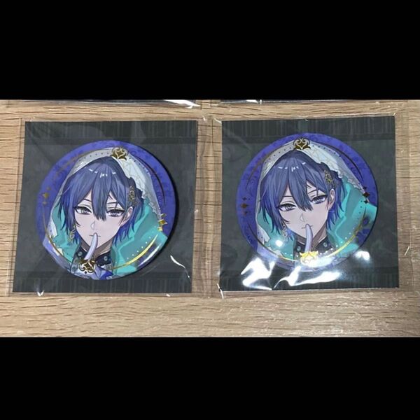 にじさんじ ハロウィン2024 箔押し缶バッジ 小柳ロウ 2個 ②