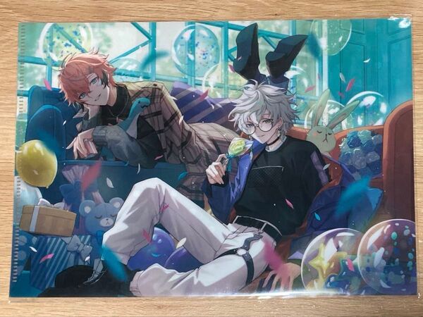 にじストア4周年メモリアルグッズ クリアファイル 赤城ウェン 叢雲カゲツ westチェキレア anniversaryチェキ