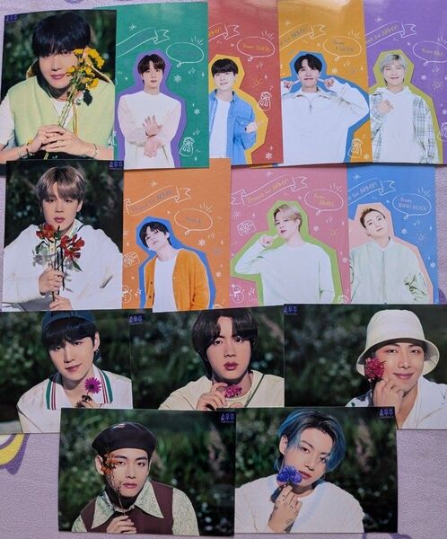 セール BTS L判写真 フォト バンタン 14枚セット
