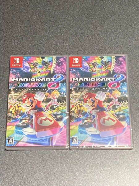 新品 Switch マリオカート8デラックス 2本セット