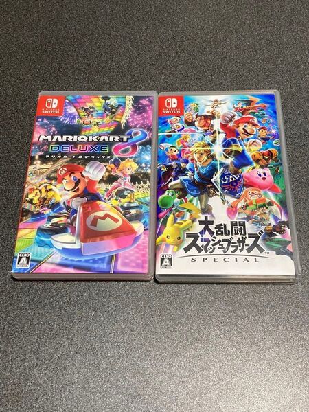 Switch マリオカート8デラックス 大乱闘スマッシュブラザーズSPECIAL 2本セット