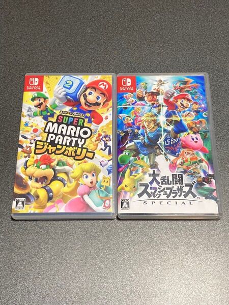 Switch スーパーマリオパーティ ジャンボリー 大乱闘スマッシュブラザーズSPECIAL 2本セット