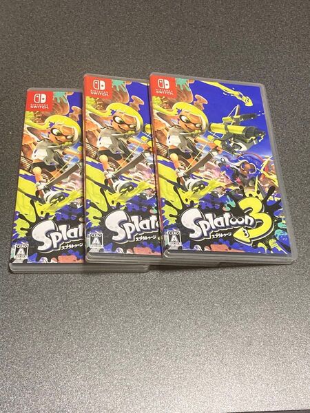 Switch スプラトゥーン3 3本セット