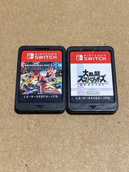 Switch マリオカート8デラックス 大乱闘スマッシュブラザーズSPECIAL 2本セット