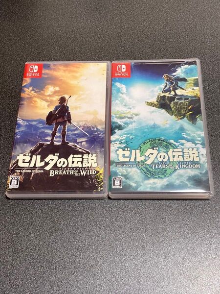 Switch ゼルダの伝説ブレスオブザワイルド ゼルダの伝説ティアーズオブザキングダム 2本セット