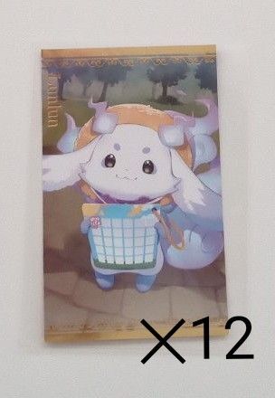 2025年 4月 ボイスビジュアルカードランダムコレクションカード にじさんじ ルンルン 12枚