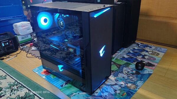 AORUS ゲーミングPC ryzen7 5700x RTX3070