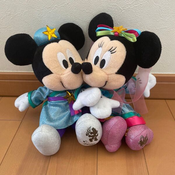 東京ディズニーリゾート 2010 七夕 ミッキー ミニー ぬいぐるみ