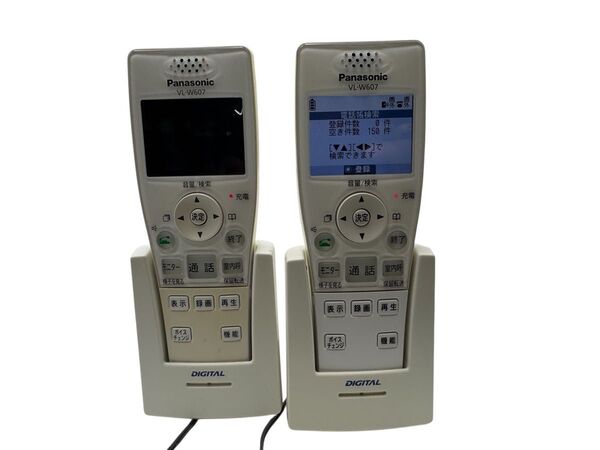 Panasonic インターホン 子機 VL-W607 2台セット