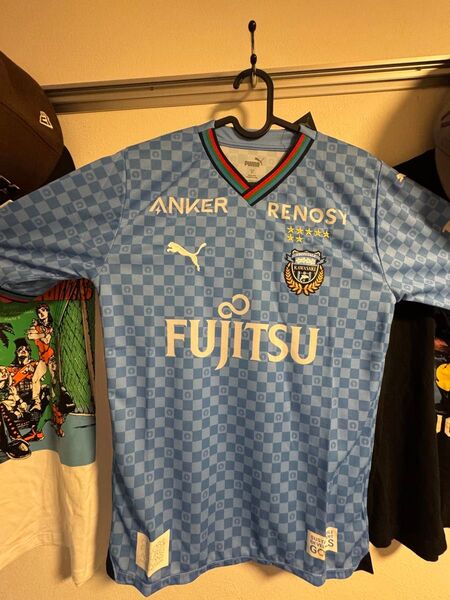 新品タグ付き 川崎フロンターレ ユニフォーム レプリカユニフォーム PUMA 2024 ホーム mサイズ 山田新 高井 脇坂 橘田