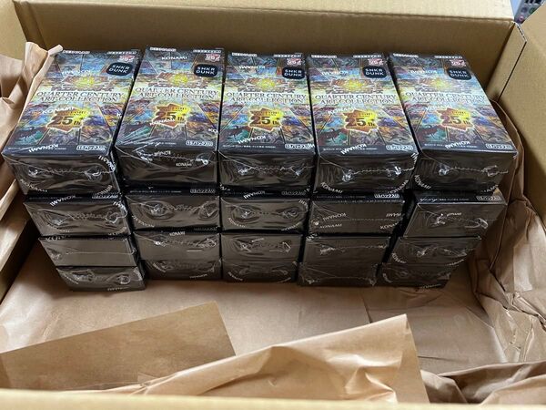 遊戯王 QUARTER CENTURY ART COLLECTION 20box