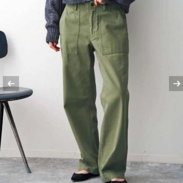 Spick and Span スピックアンドスパン ルーズベイカーパンツ40 L