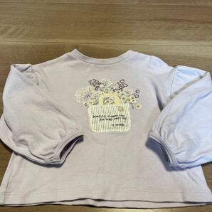 セラフ お花トップス ラベンダー 95