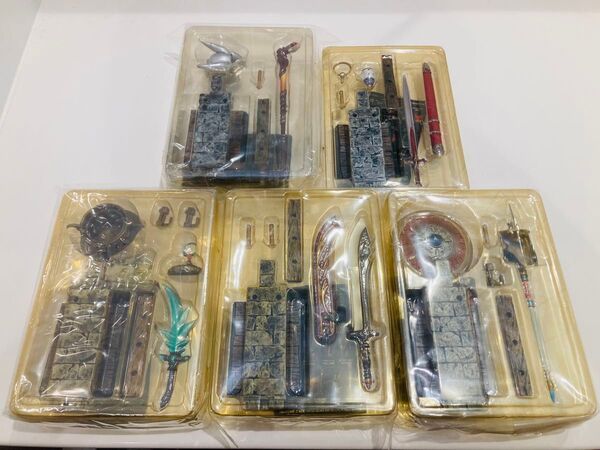 ドラゴンクエスト レジェンドアイテムズギャラリー ドラクエ 新品 未開封 5種セット 装備 フィギュア