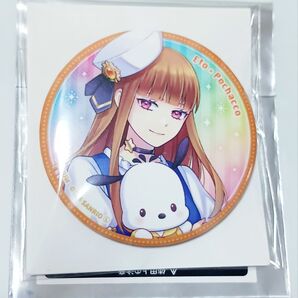 カラフルピーチ サンリオ えと 缶バッジ