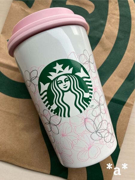 スターバックス SAKURA2022 ステンレスTOGOカップ タンブラー 桜 STARBUCKS スタバ さくら サーモス
