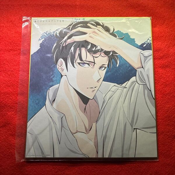 俺だけレベルアップな件 Blu-ray 特典 色紙