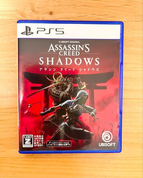 【PS5 極美品】 アサシン クリード シャドウズ スタンダードエディション