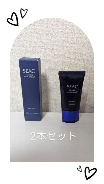 【お得】シーク2個セット SEAC 朝用オールインワン25g リンクルジェルM