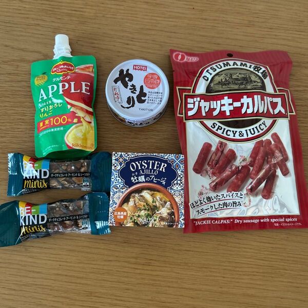 食品まとめ売り6点セット おつまみ お菓子 缶詰