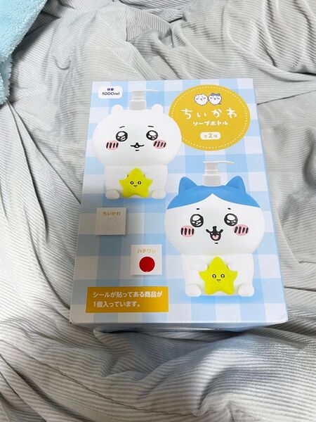 ちいかわ ハチワレ ソープボトル シャンプーボトル ディスペンサー