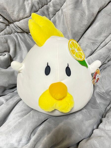 からあげクン 特大サイズ やわらかもっち〜りぬいぐるみ レモンと一緒