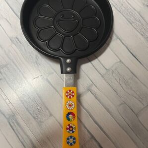 ☆新品未使用☆ IH対応 村上隆 お花パンケーキパン ミニ フライパン (smart 12月号付録) アウトドア キャンプ