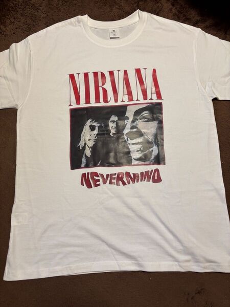 Nirvana NEVERMIND Tシャツ バンドTシャツ Lサイズ