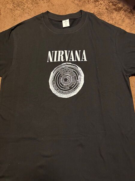 NIRVANA Tシャツ Lサイズ ブラック