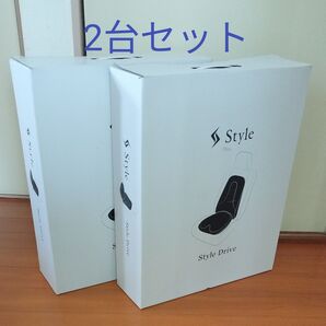 2台セット MTG スタイルドライブ(Style Drive) ブラック 腰を楽にする車専用シート BS-SD2029F-N