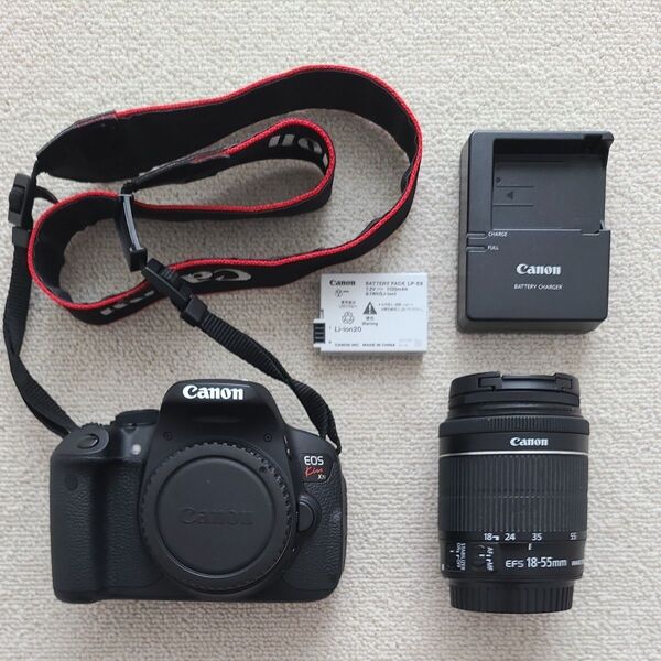 初心者向☆Canon EOS Kiss X7i標準レンズセット 保護フィルム付
