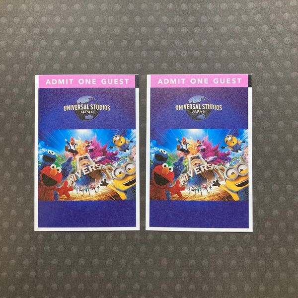 USJ ユニバーサルスタジオジャパン 1デイスタジオパス 大人2枚セット