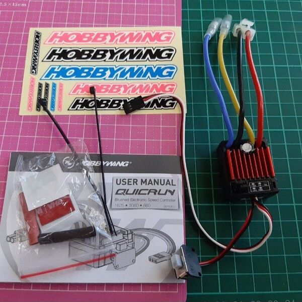 ホビーウイング アンプ ② WP 1060 クイックラン esc ラジコン yd-2 TT02 TT01 バギー TA05