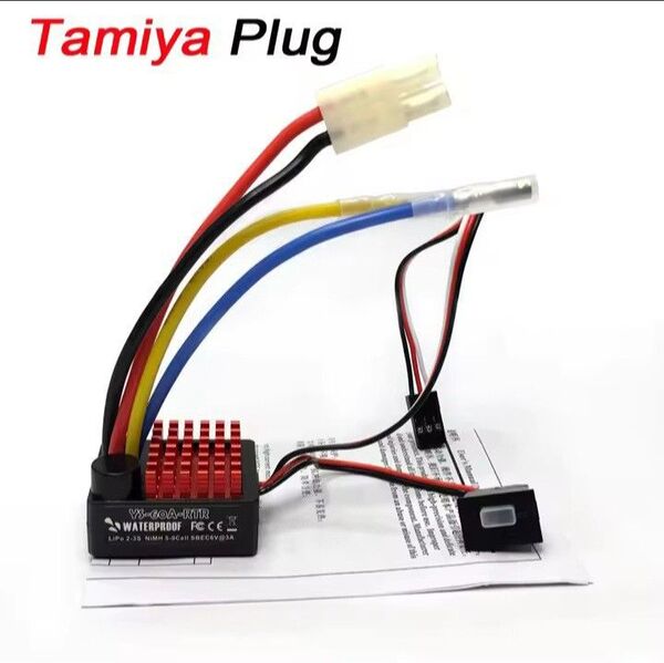 ■タミヤ型■新製品■リポカット搭載 新品 ラジコン 用 アンプ ESC クローラー モーター CR-01 CC-01 CC-02