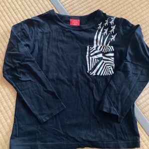 オジコ ojico ブルーインパルス ロンT 長袖 10A 120cm 130cm BLUE IMPULSE POCKET