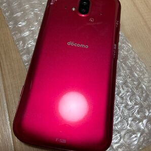 F-52B FCNT ドコモ らくらくスマートフォン ピンク SIMロック解除済