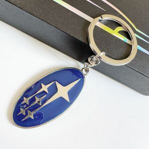 スバル(SUBARU)キーホルダー おしゃれ 金属 3Dss