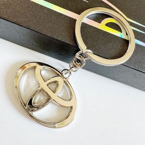 トヨタ(TOYOTA)キーホルダー おしゃれ 金属 3Dvv