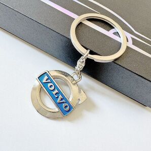 ボルボ(VOLVO) キーホルダー おしゃれ 金属 3Dss