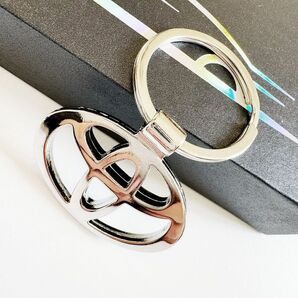 トヨタ(TOYOTA)キーホルダー おしゃれ 金属 3Dss