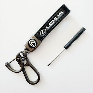 レクサス(LEXUS)キーホルダー おしゃれ pu革 3D レザーss