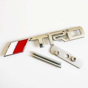 トヨタ TRD エンブレム フロントグリル用 スタッドボルト式 3D1