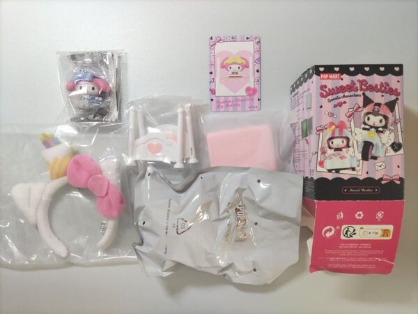 POP MART マイメロ フィギュア キティ カチューシャ 他 セット