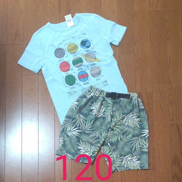 GAP KIDS 半袖Tシャツ & ハーフパンツ 120 セット