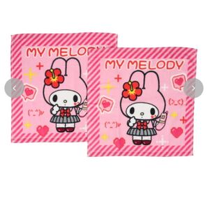 マイメロディ ハンドタオル2枚組 しまむら