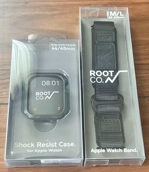 【ROOT CO.】 Apple Watch Band.&case (アップルウォッチバンド&ケース 2点セット)