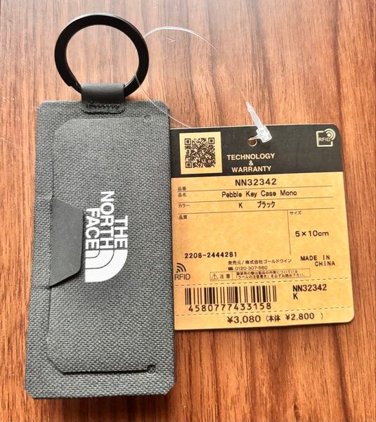 日本正規品 ザ・ノース・フェイス キーケース THE NORTH FACE Pebble Key Case NN32342
