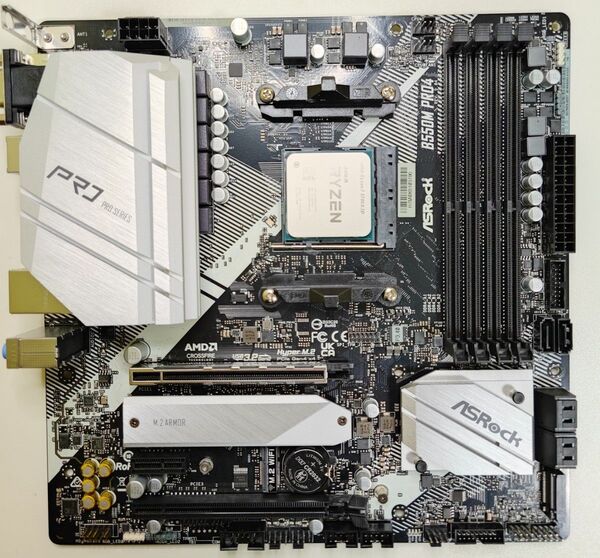 AMD Ryzen7 5700X3D ASRock B550M PRO4 セット