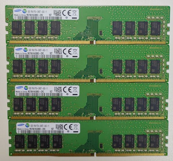 SAMSUNG DDR4 8GB×4 32GB 2400Mhz