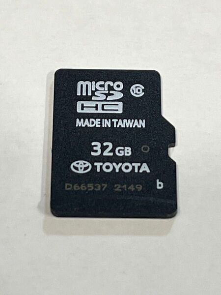 トヨタ純正ナビ NSZT-Y66T 2017春 地図データ microSD SDカード 0AN35